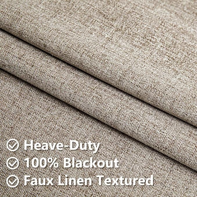 IGEMAEVE 100% Blackout Curtains - Image 2