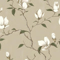 Laatse Magnolia Wallpaper Peel and Stick Vintage Floral Contact Paper 17.5" X by Laatse