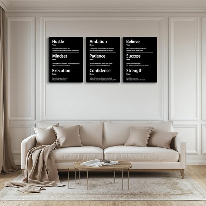 Motivational Wall Decor Paintings Inspirational Office Wall Decor Posters - Image 2