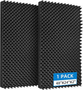 1 Pcs Sound Proof Foam Panels |48"×24"×2" Quick-Recovery Soundproof Wall Panels by GeynnpleSoundproofBoards
