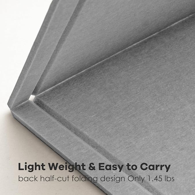Lightomorrow Bulletin Board, 36 x 24 inches Felt Board - Image 7