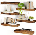 Fixwal 15.8in Floating Shelves, Farmhouse Shelf Wall Decor by Fixwal