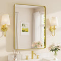 TETOTE Gold Vanity Mirror 28 x 36 Inch by TETOTE
