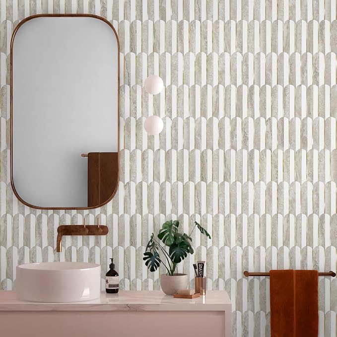 Vamos Tile Peel and Stick Backsplash Seamless Tile, 1-Sheet Stick on Backsplash - Image 7