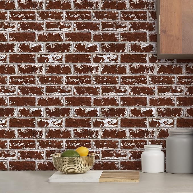 Commomy 3D Peel and Stick Brick Tiles - Image 8