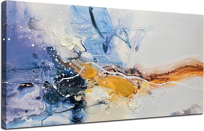 Ardemy Large Abstract Wall Art 40"x20" by Ardemy