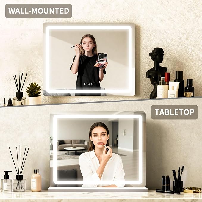 ROLOVE 23"x 18" Large Vanity Mirror - Image 5