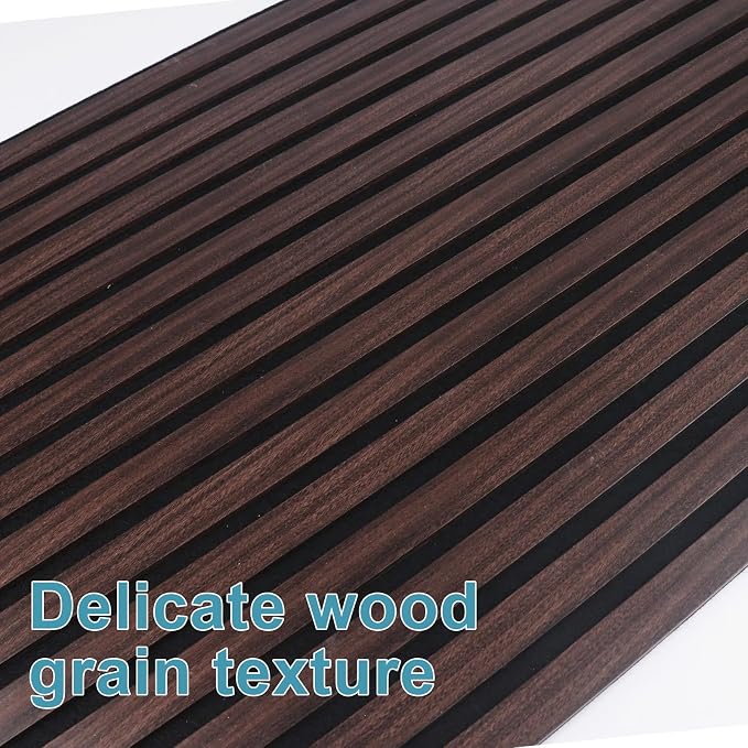Wood Slat Acoustic Wall Panels-3D Fluted Sound Absorbing Panel - Image 6
