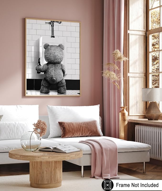 Poster Master Funny Teddy Bear Print - Image 6