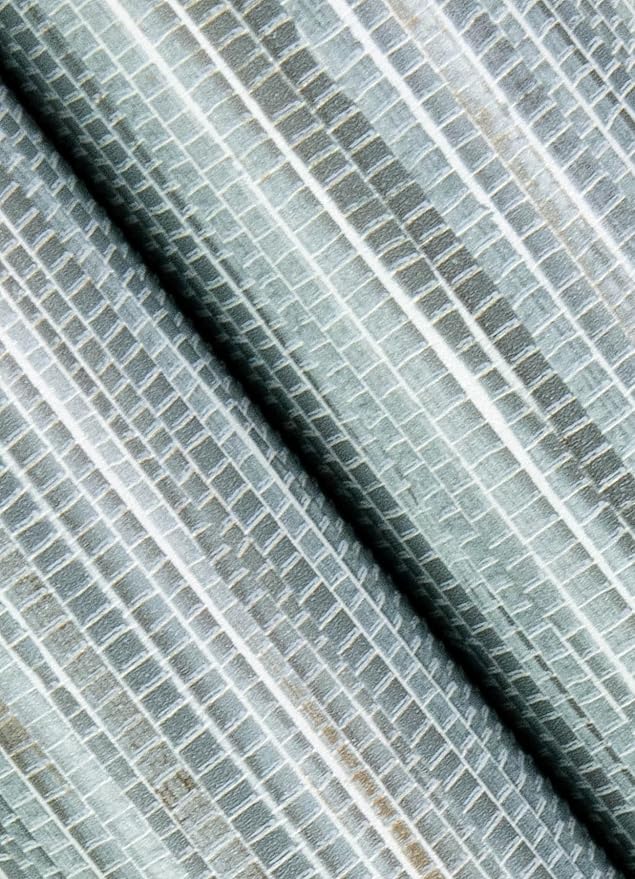NuWallpaper Multicolor Grassweave Peel and Stick Wallpaper, Self Adhesive Wall - Image 6