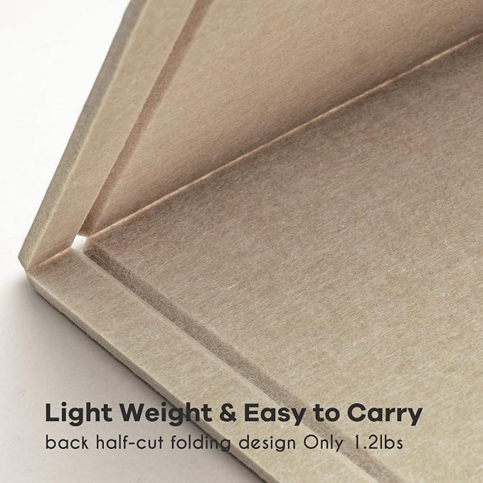 Lightomorrow Bulletin Board, 35 x 17 1/2 inches Felt Board - Image 3