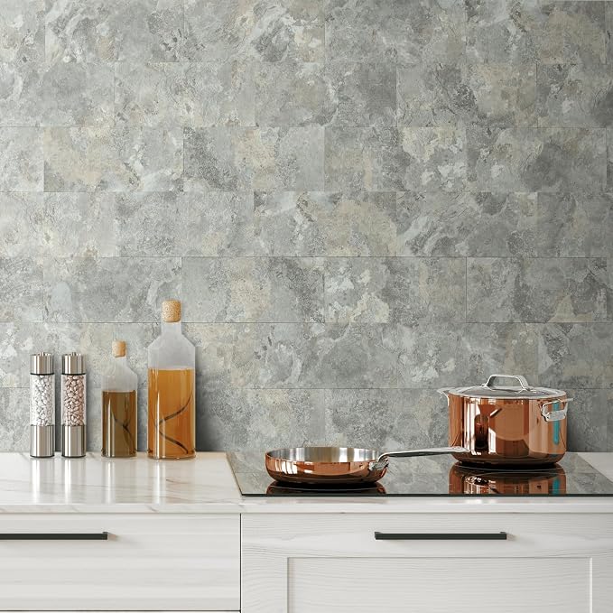 AULIGET 2-Piece Peel and Stick Backsplash Wall Tiles - Image 5
