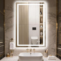 Delma LED Bathroom Mirror with Lights, 36x24 Vanity Mirror by Delma