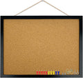 GDMINLO Black Cork Bulletin Board, 17.7 X 13.3 inches by GDMINLO