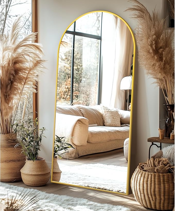 Delma Full Length Mirror, Large Floor Mirror - Image 5
