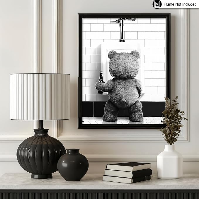 Poster Master Funny Teddy Bear Print - Image 3
