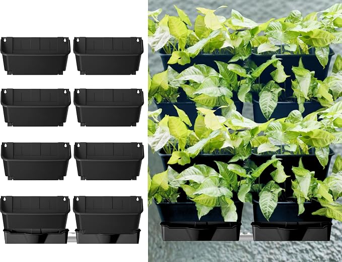 Maxona Vertical Wall Planter for Indoor Plant-Walls Mounted Pot by Maxona