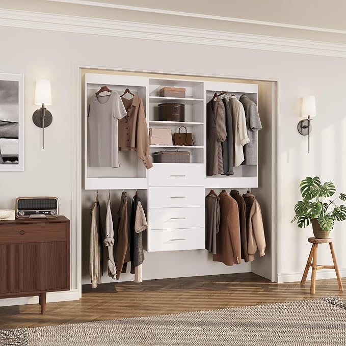 ROOMTEC Modular Closet System, Wooden Tower - Image 5