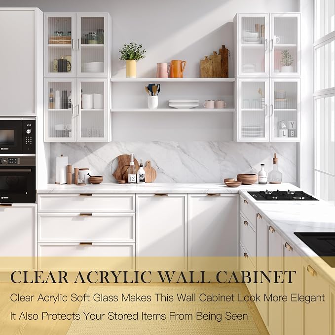 Furnaza Kitchen Wall Cabinets 4 Doors - Image 6