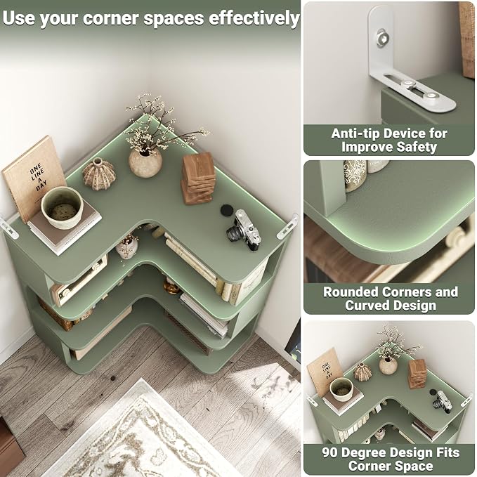 Armocity Corner Book Shelf - Image 7