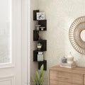 Furinno Rossi 5-Tier Floating Corner Shelf by Furinno-FitsYourSpaceFitsYourBudget