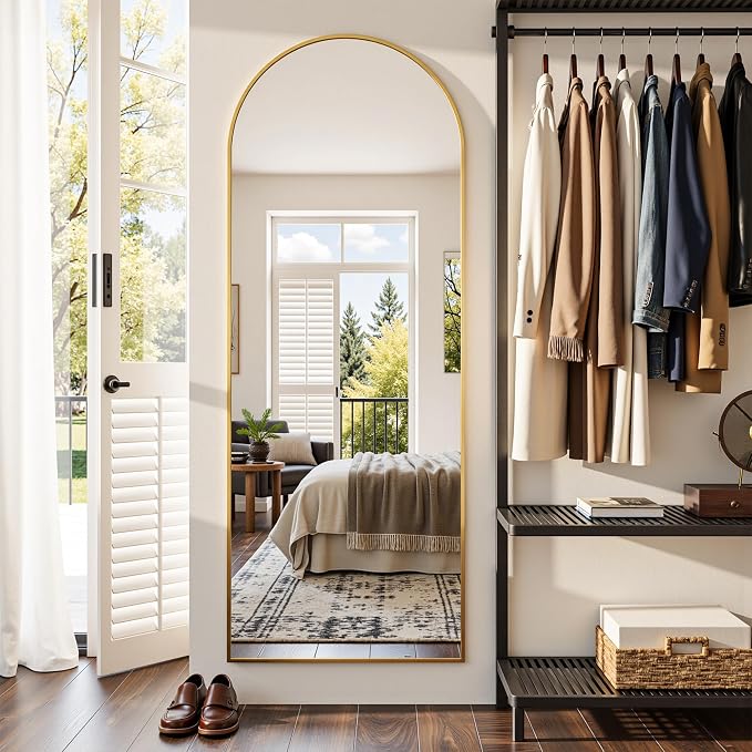 Full Length Mirror, Oversized Floor Mirrors, Leaning Free Standing Mirrors - Image 2