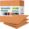 Acoustic Panels 12-Pack Soundproof Wall Panels 12"x12"x0.4" Decorative Sound by EkkogoAcousticPanels