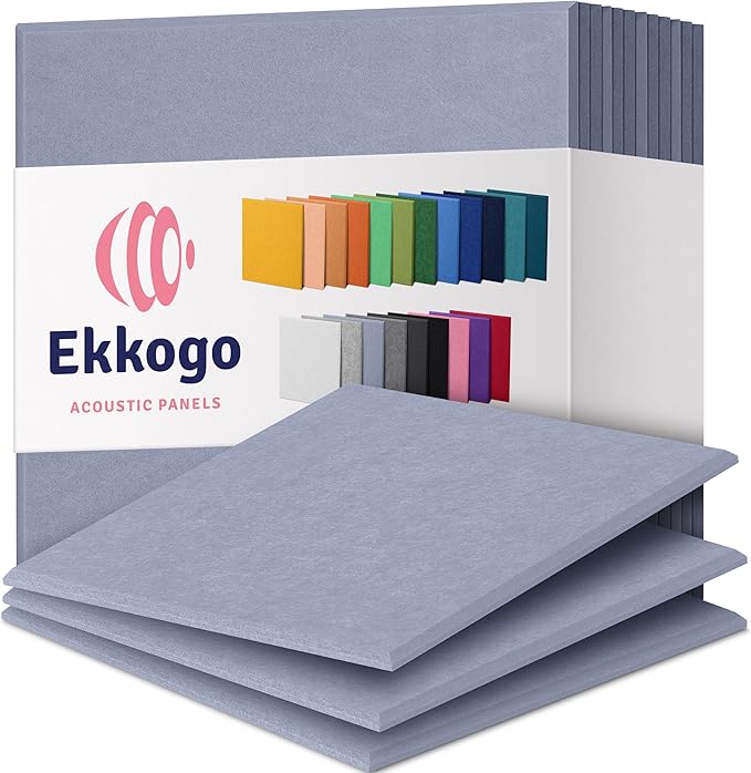 Acoustic Panels 12-Pack by EkkogoAcousticPanels