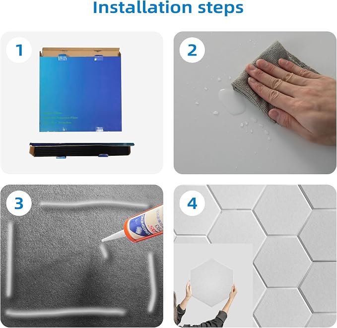 15 Pack Hexagon Sound Proof Foam Panels - Image 6