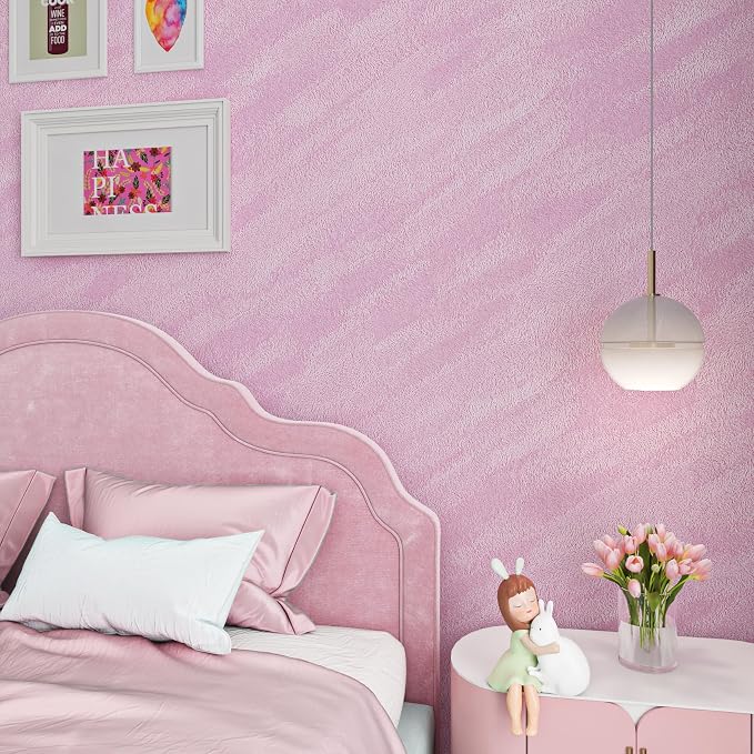 ReWallpaper Blush Pink Peel and Stick Wallpaper Removable Luxury Velvet - Image 3
