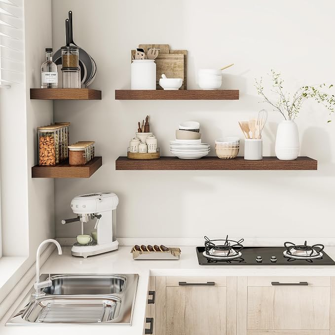 Vivelove Farmhouse Floating Shelves - Image 6