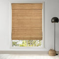 LazBlinds Cordless Bamboo Roman Shades, Privacy Blinds by LazBlinds