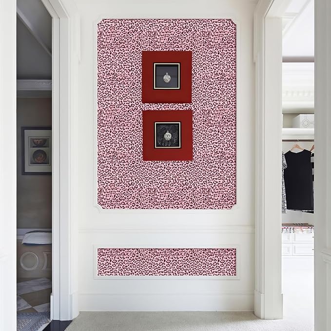 Leopard Print Peel and Stick Wallpaper, Waterproof Removable Self Adhesive - Image 2