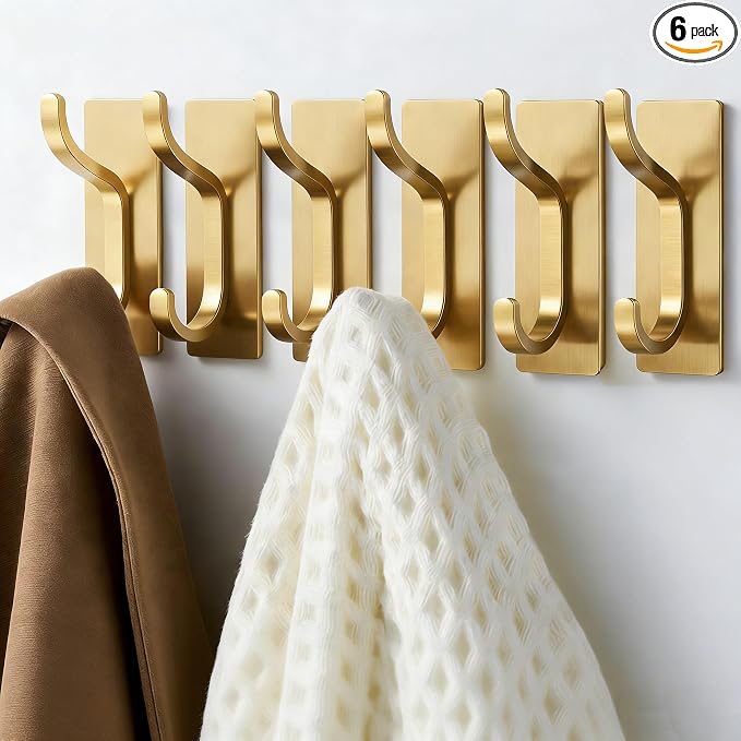 pickpiff Adhesive Wall Coat Hooks by pickpiff