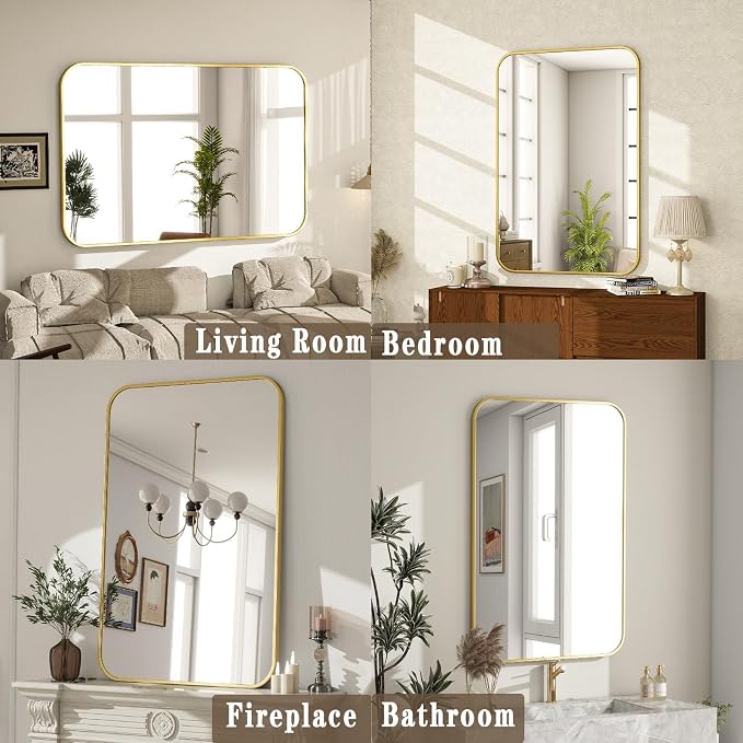 24x36 Inch Bathroom Mirror - Image 6