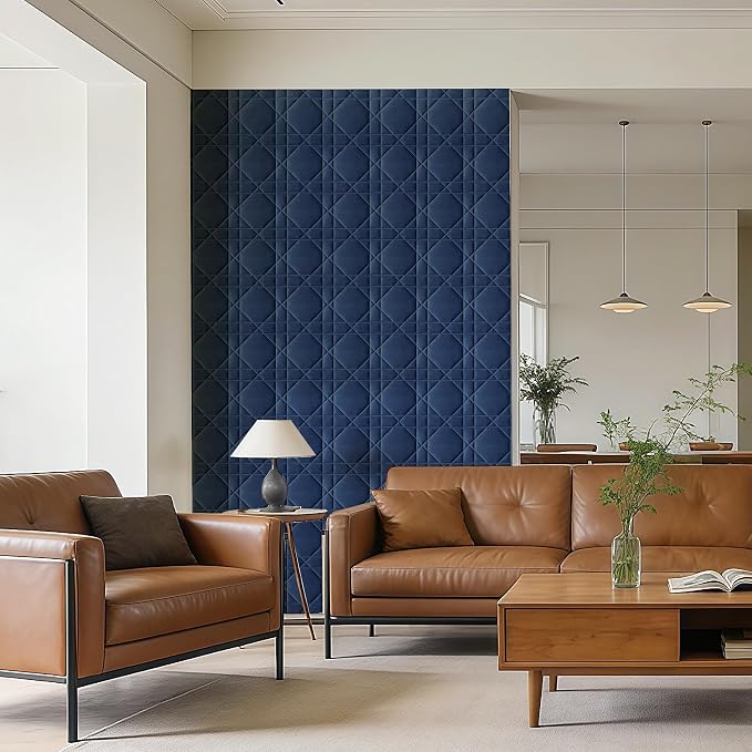 Velvet 3D wall Panels for Interior wall Decor Peel and Stick, Soundproof - Image 6