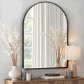 Arched Bathroom Mirror for Wall, HD Glass Over Sink for Bathroom by TRAHOME