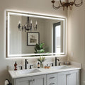 EOGOW LED Bathroom Mirror with Lights, 3 Colors Bathroom Mirror, Wall Mounted by EOGOW