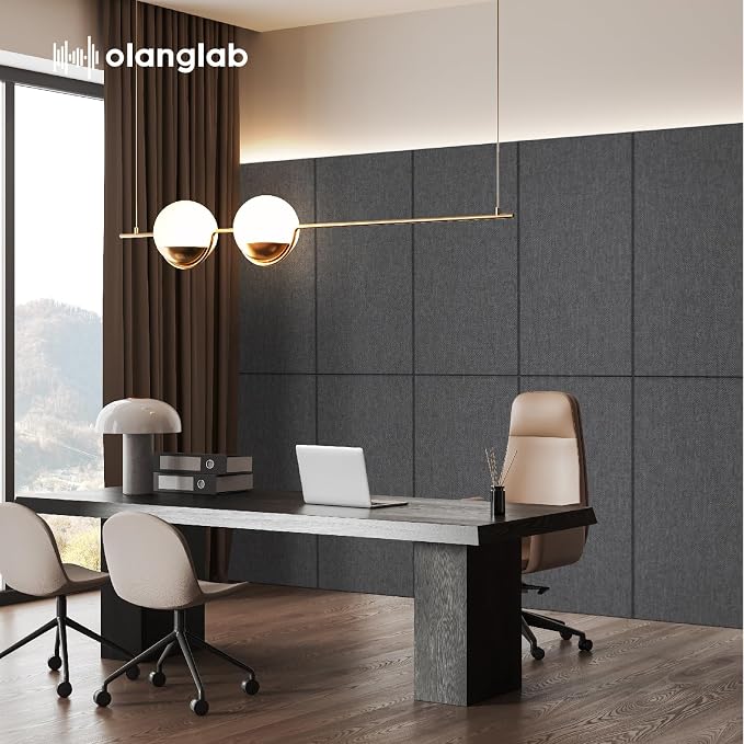 Olanglab Sound Acoustic Panels 2 Pack, Large Sound Proof Panels - Image 8