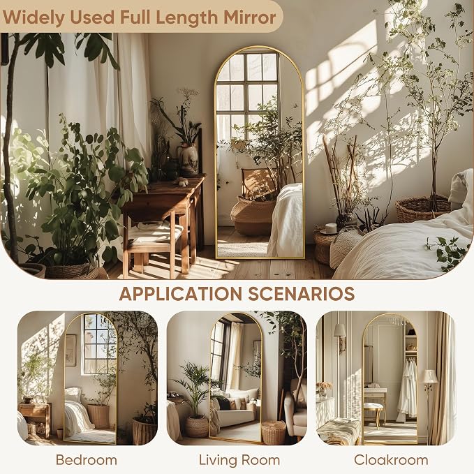 Full Length Mirror, Tall Mirrors Body Floor Mirror - Image 5