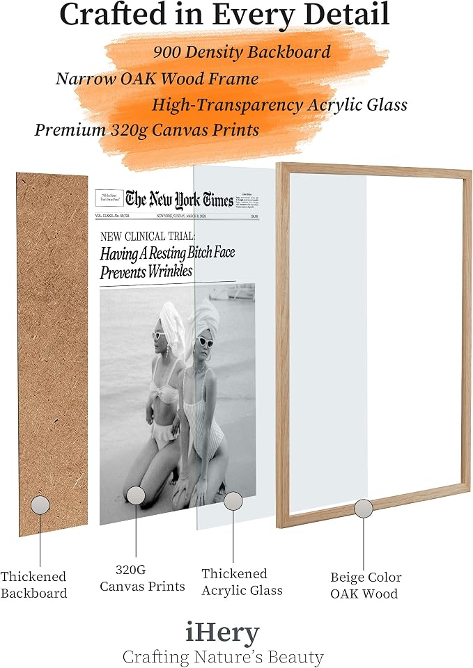 iHery Funny Having A Prevents Wrinkles Framed Trendy Hot Girls NewsPaper Wall - Image 6