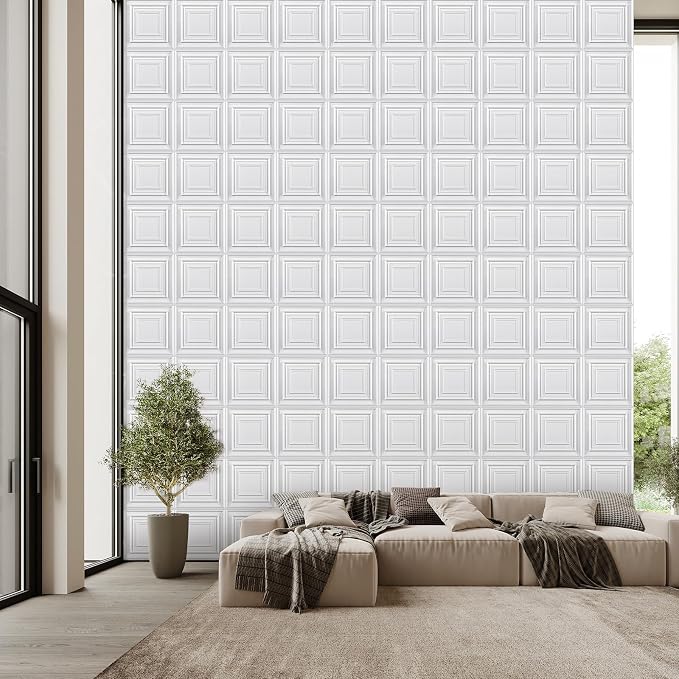 Heikki 30 Pack 3D Wall Panel for Interior Wall Décor, PVC Flower Textured Wall - Image 5