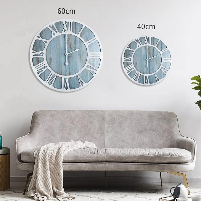 1st owned Wall Clocks for Living Room Decor, Round Silent Non Ticking, Modern - Image 5