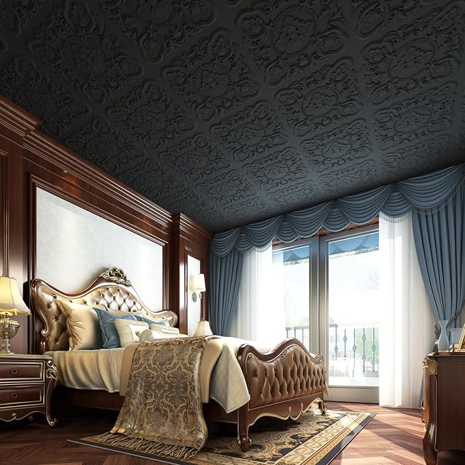 Art3dwallpanels 12 Pack Drop Ceiling Tiles, 24 x 24 Inch High Grade PVC 3D Wall - Image 4