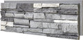 Faux Stone Wall Panels 1-Pack PU Stone Veneer Siding, Mortarless Faux Rock by Wallwell