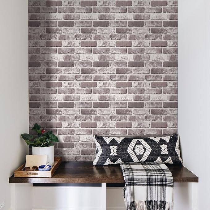 3D Brick Wall Panels, Faux Brick Peel and Stick Wall Panels, Small Size Thin - Image 8