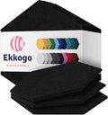 Acoustic Panels 12-Pack Soundproof Wall Panels 14"X12.1"X0.4" Sound Panels High by EkkogoAcousticPanels