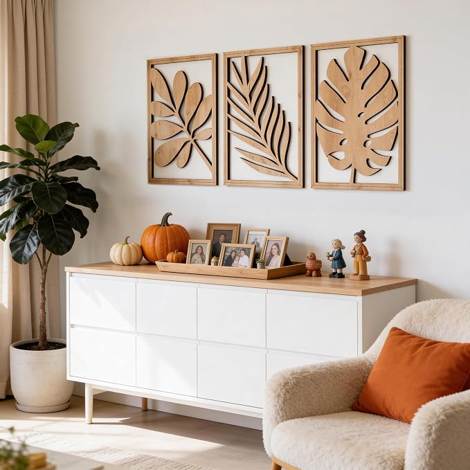 qmmp Modern Wooden Wall Sculptures - Image 2