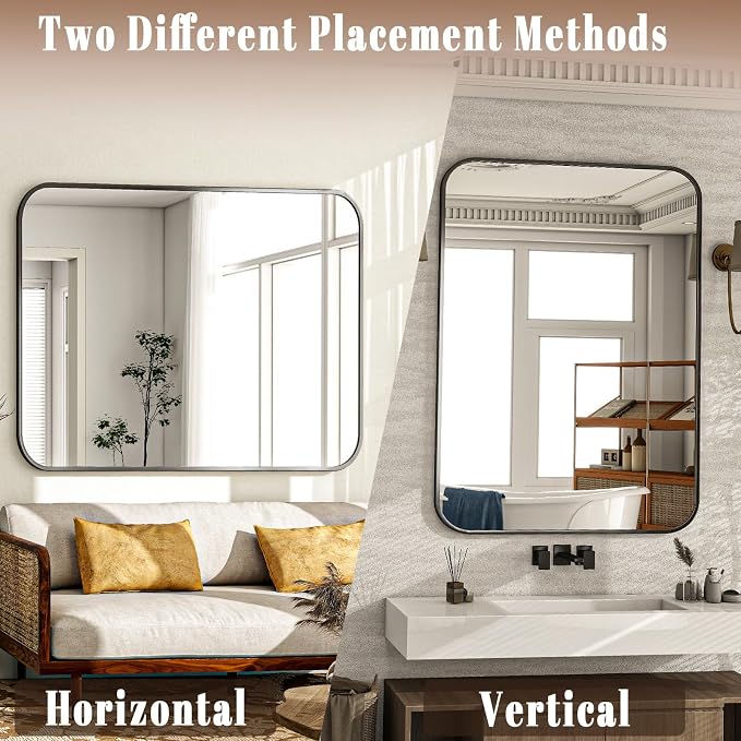 30×40 Inch Bathroom Mirror - Image 2