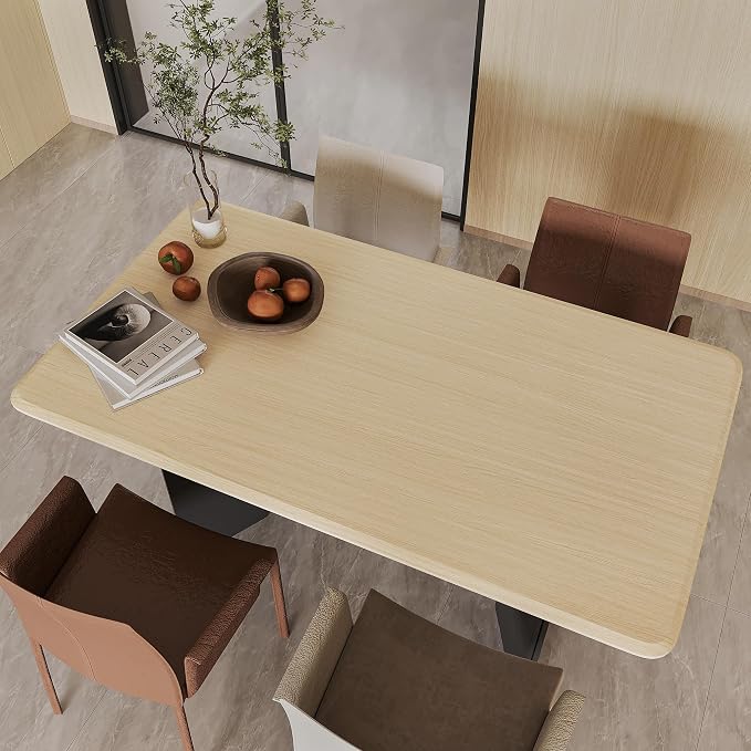 BOMENG White Oak Wood Wallpaper Light Oak Contact Paper Peel and Stick - Image 5
